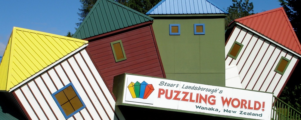 Stuart Landsborough's Puzzling World, Wanaka, New Zealand